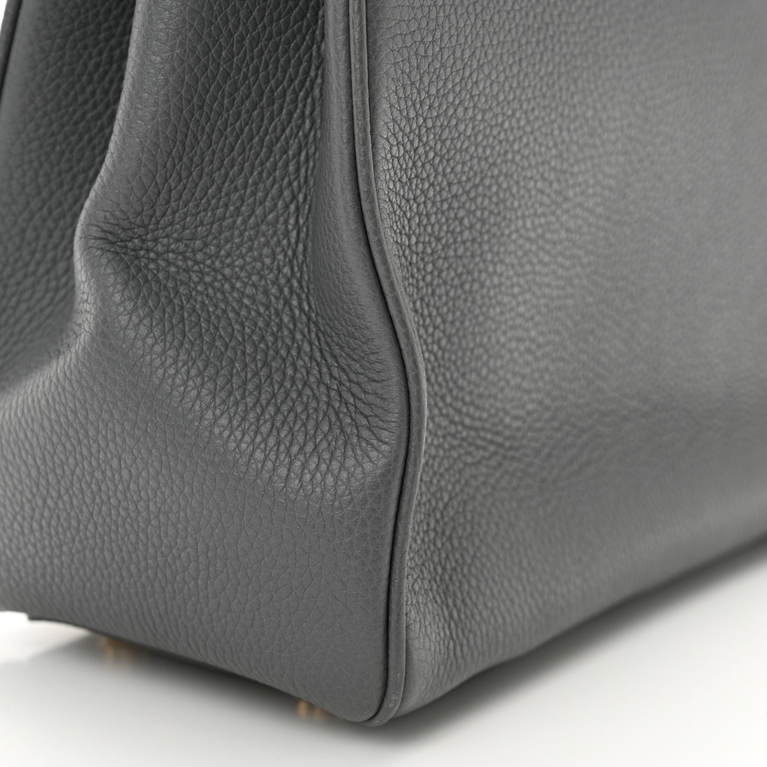 Celine Grained Calfskin Small 16 Top Handle Bag Medium Grey 12 of 15