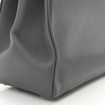Celine Grained Calfskin Small 16 Top Handle Bag Medium Grey 12 of 15