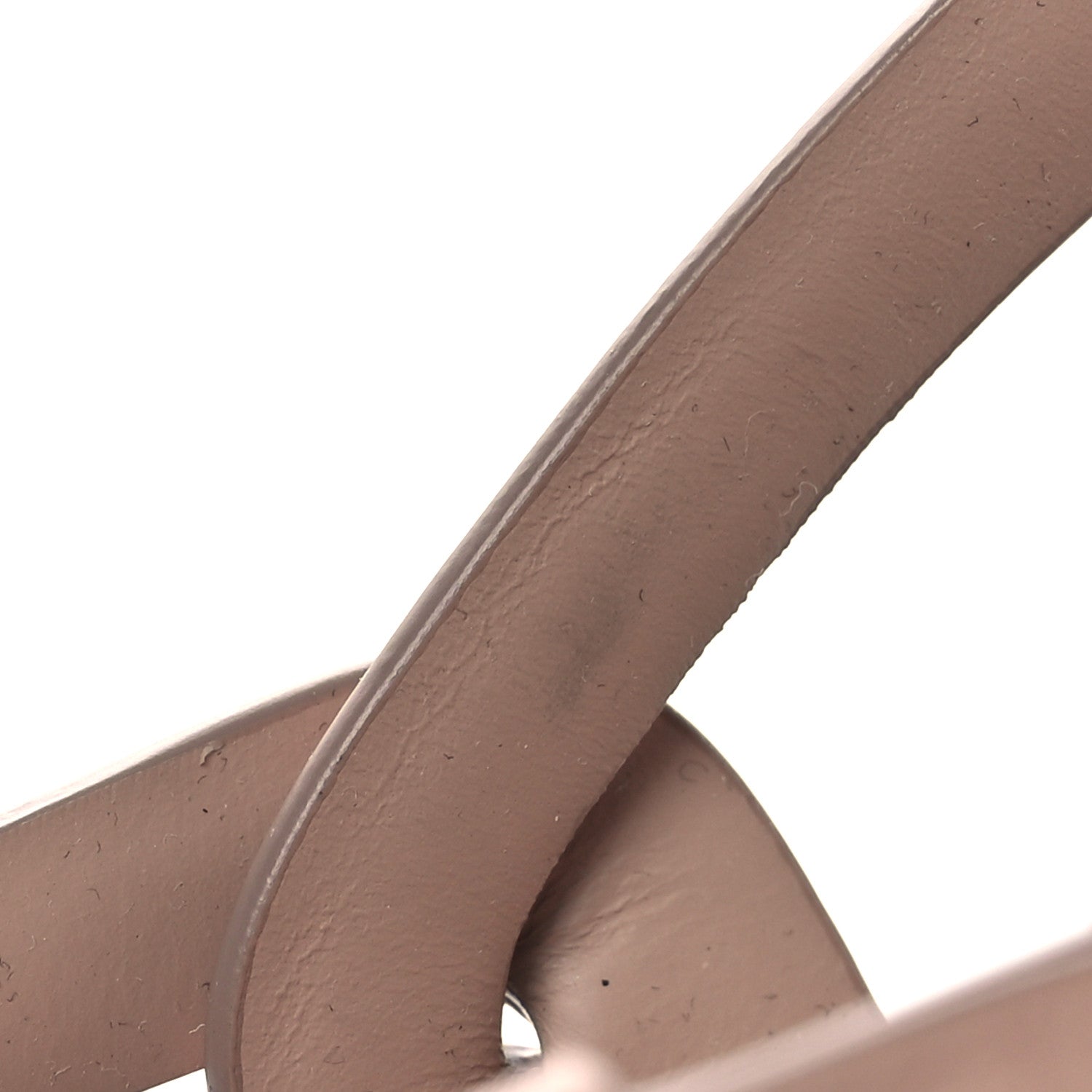 Saint Laurent Calfskin Tribute 105 Platform Sandals 37 Nude 12 of 12