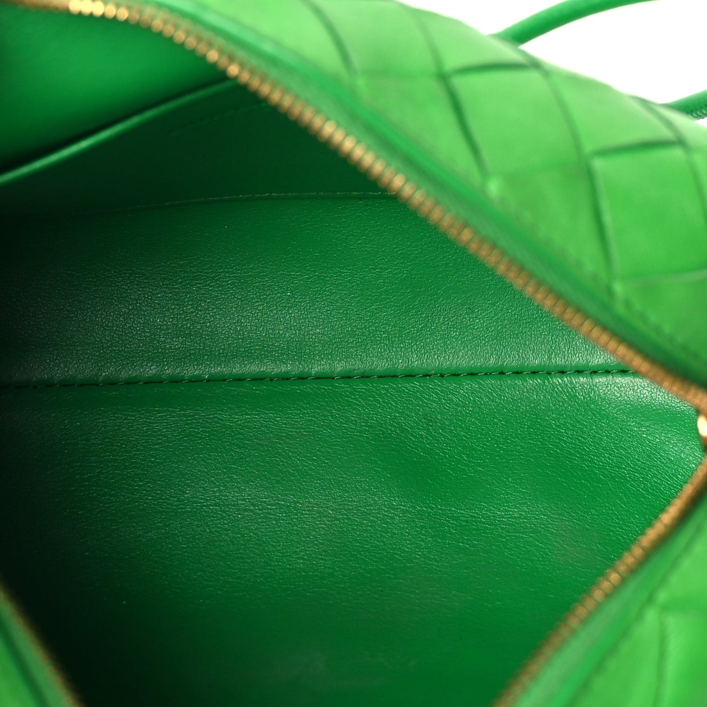 Nappa Intrecciato Mini Loop Camera Bag Parakeet