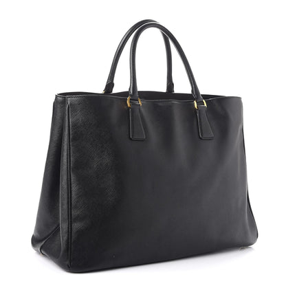 Prada Saffiano Lux Large Tote Nero Black 3 of 12