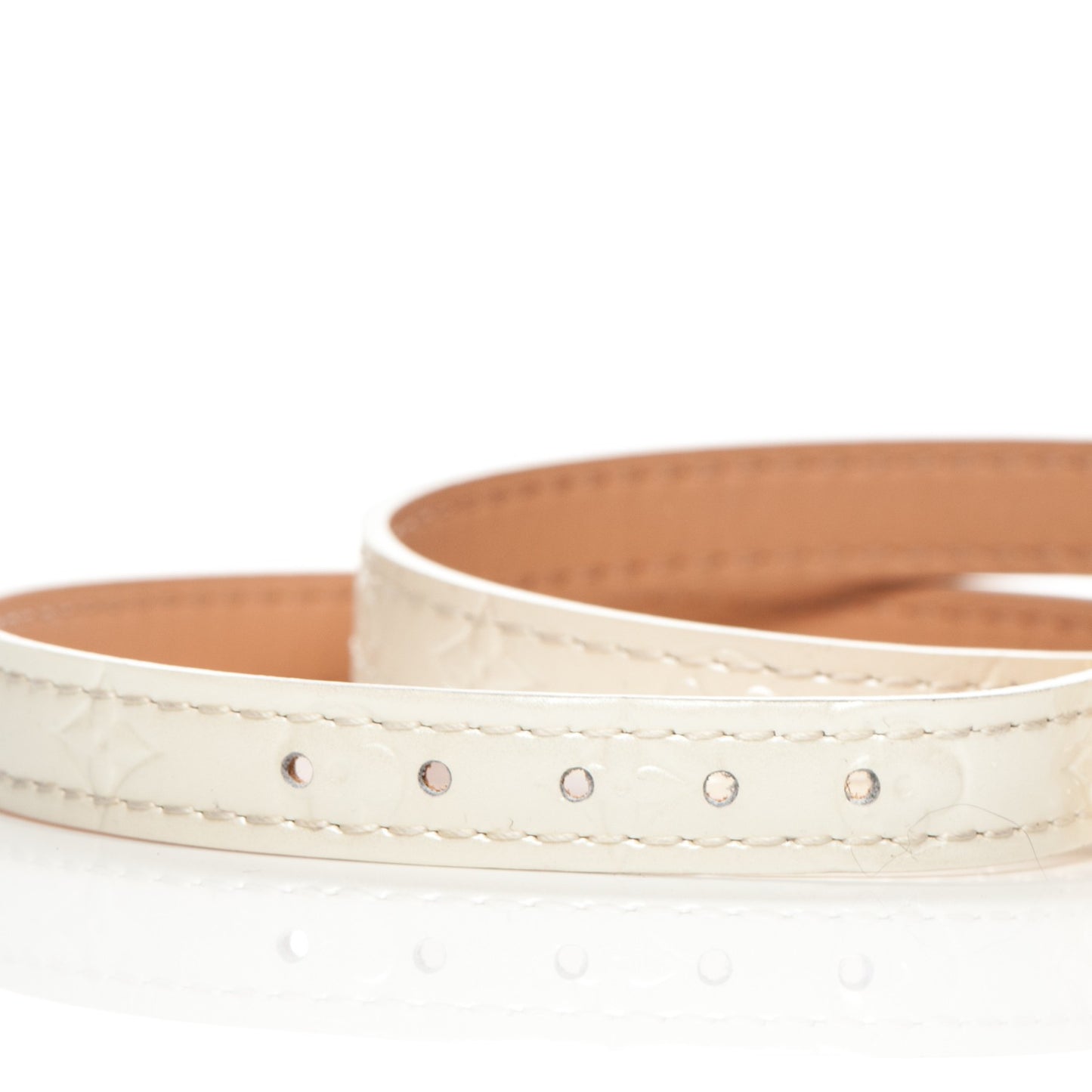 Vernis Triple Tour Bracelet Perle