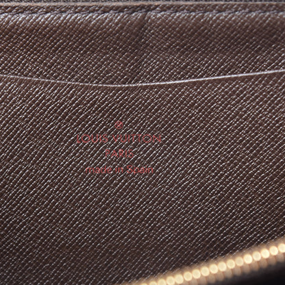 Louis Vuitton Damier Ebene Porte-Monnaie Zippy Wallet 6 of 16
