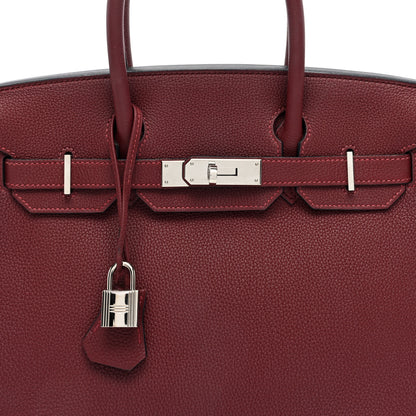 Hermes Togo Birkin 30 Rouge H 8 of 10