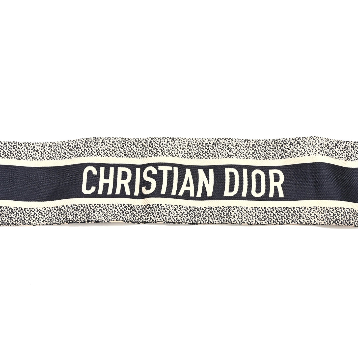 Silk Plan De Paris Mitzah Scarf Beige Black