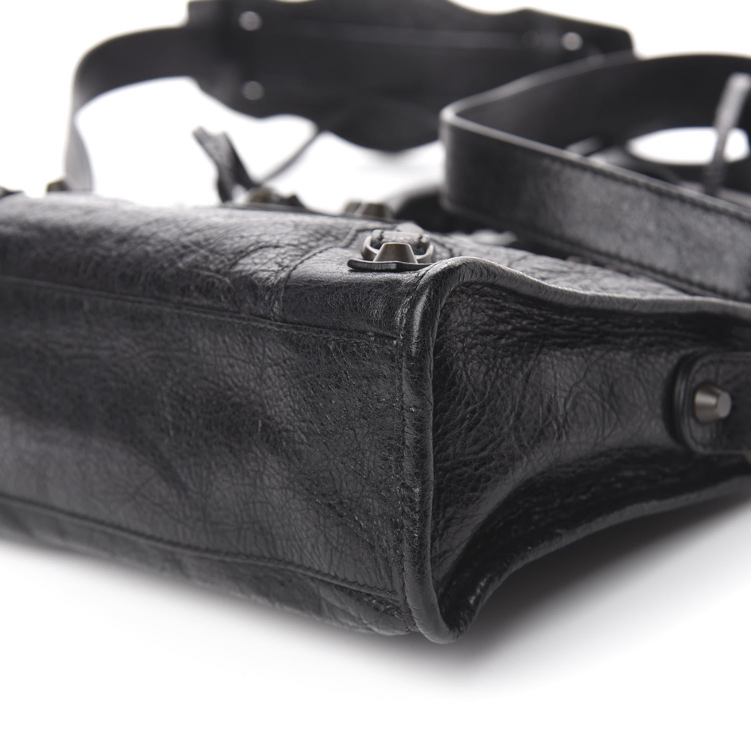 Balenciaga Agneau Classic Hardware Mini City Black 10 of 11