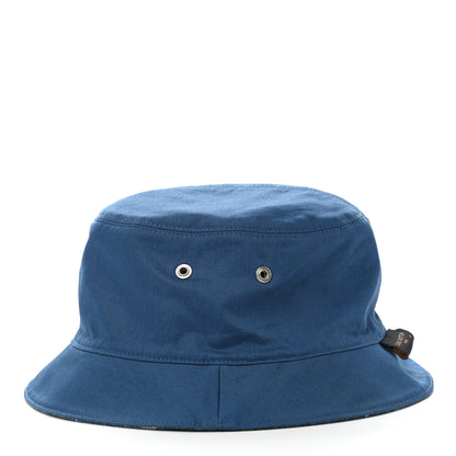 Louis Vuitton Monogram Denim Transformable Bob Bucket Hat 58 Blue 11 of 15