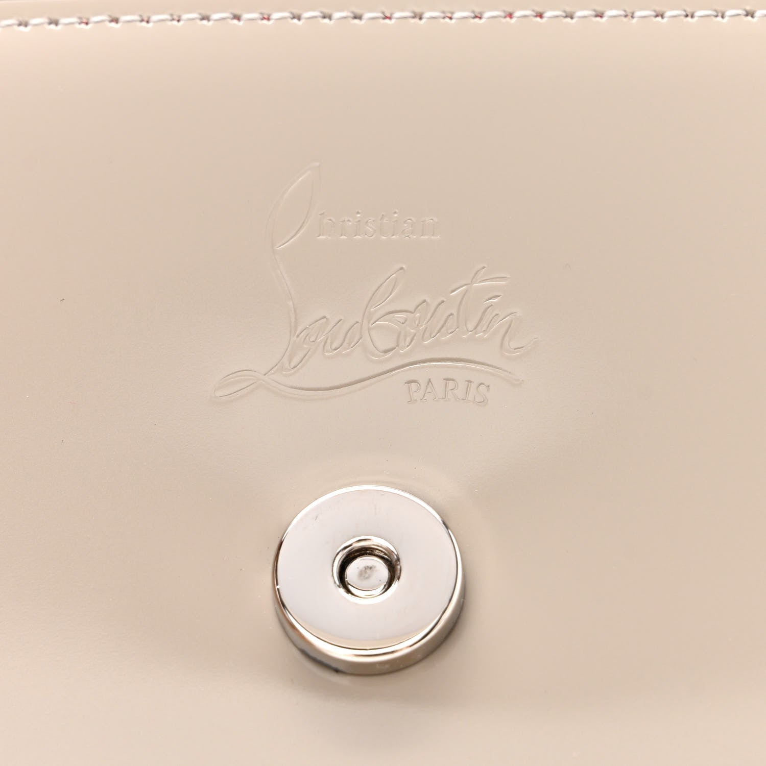 Christian Louboutin Patent Calfskin Loubi54 Wallet On Chain Goose 6 of 11