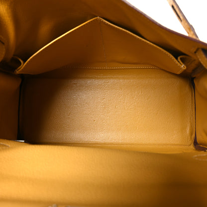 Hermes Togo Kelly Retourne 28 Curry 5 of 10