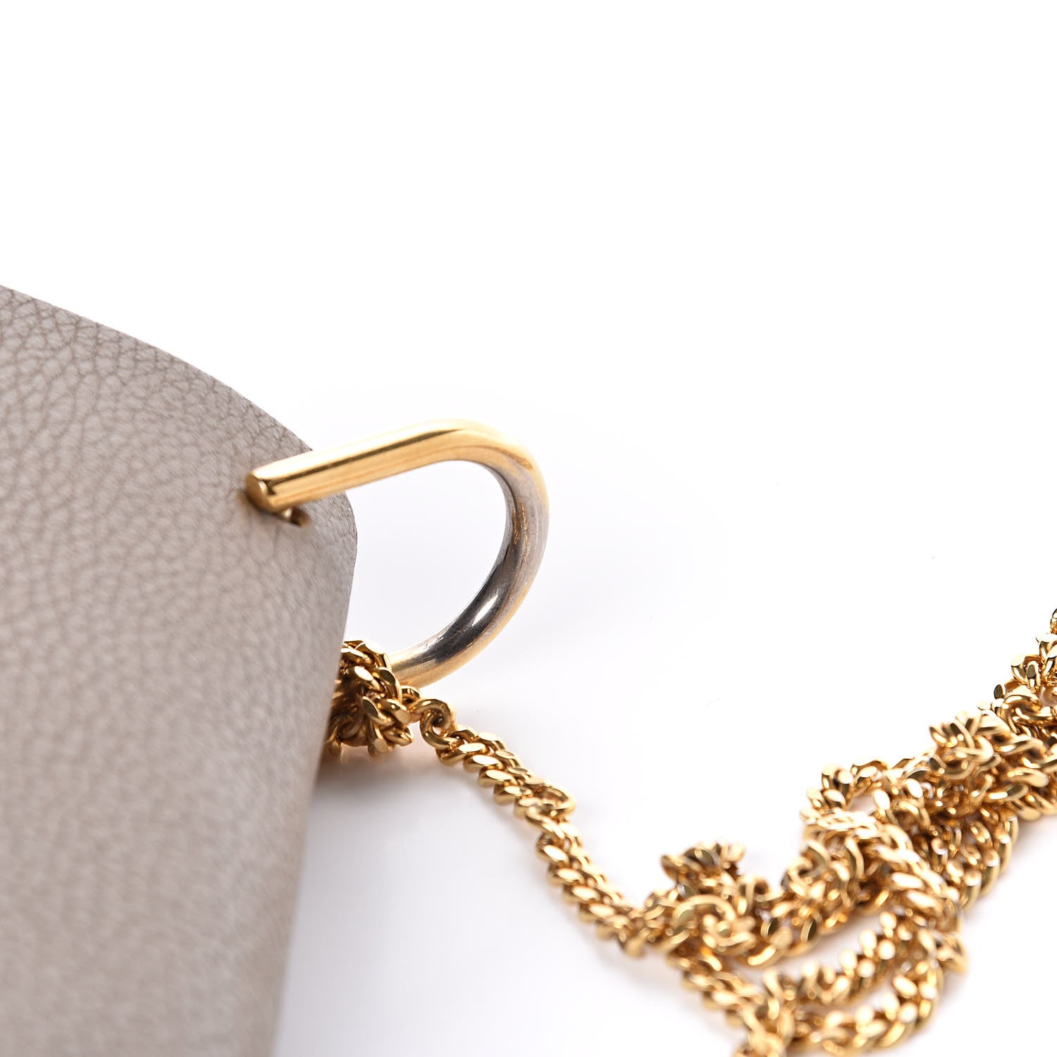 Chloe Grained Lambskin Mini Drew Shoulder Bag Motty Grey 10 of 12