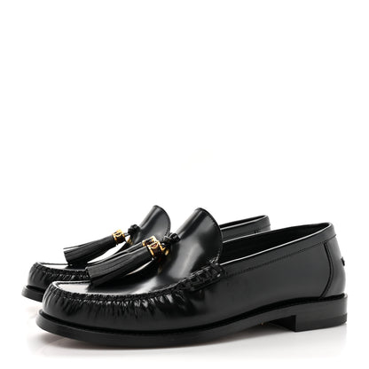 Christian Dior Brushed Calfskin The D-Academy Loafers 41 Black 3 of 9