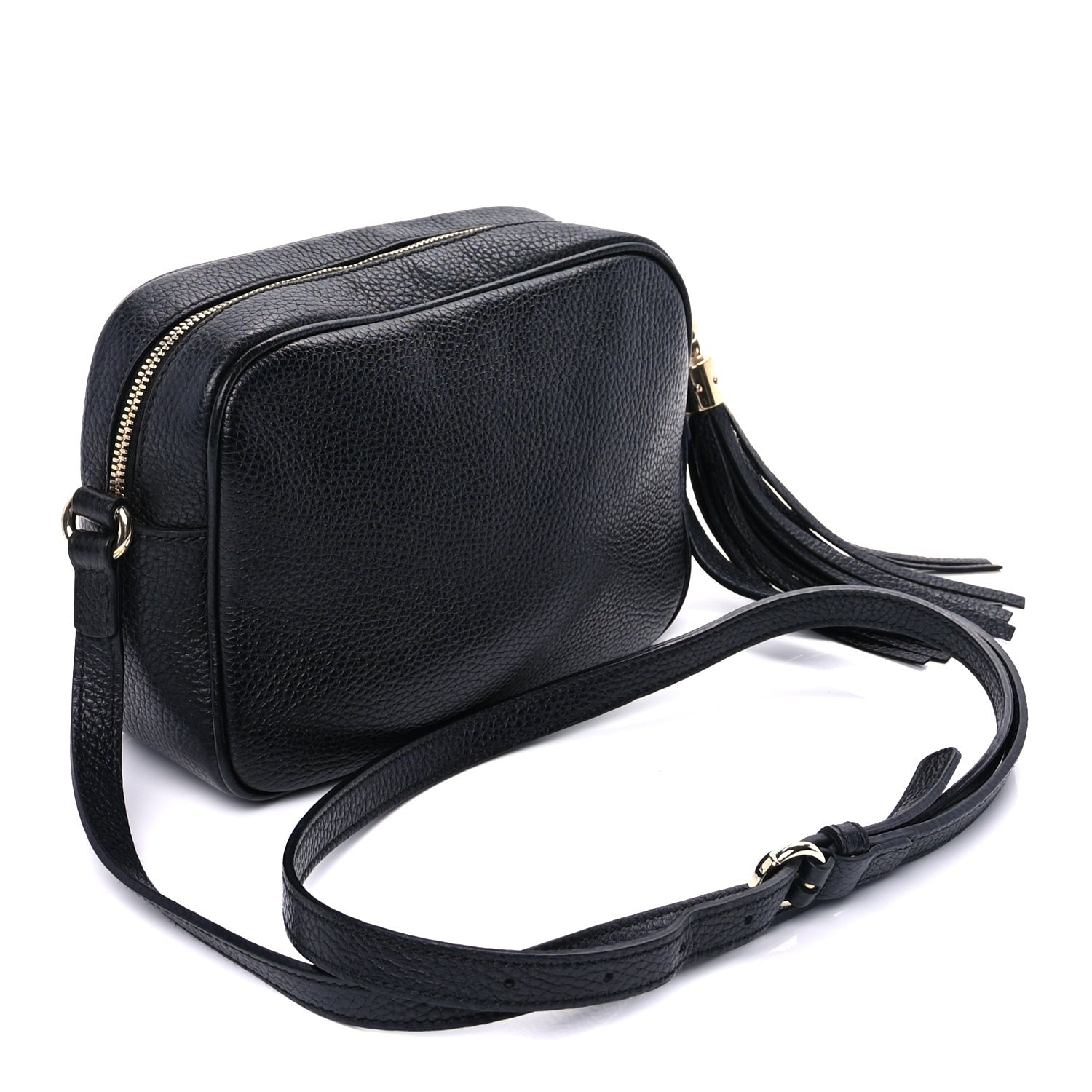 Gucci Pebbled Calfskin Small Soho Disco Bag Black 2 of 8