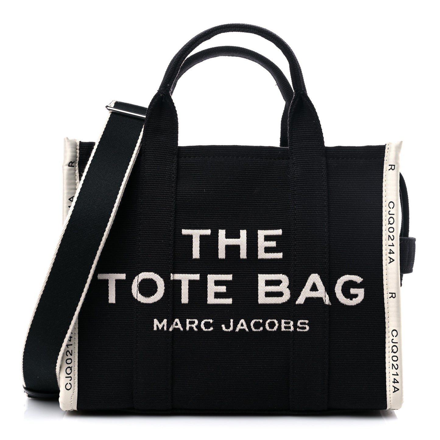 Jacquard Medium The Tote Bag Black