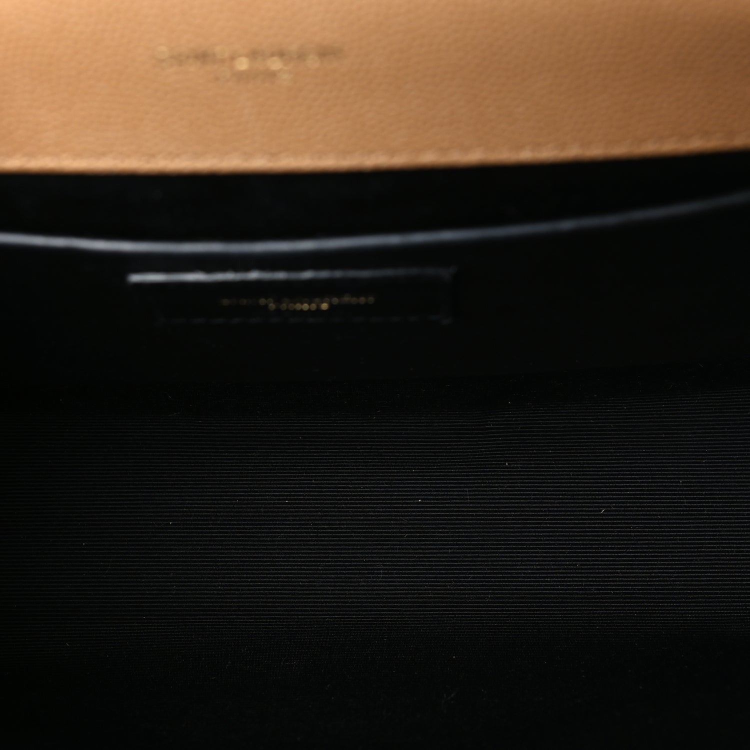 Saint Laurent Grain De Poudre Textured Mixed Matelasse Triquilt Medium Monogram Envelope Chain Bag Dark Latte 4 of 8
