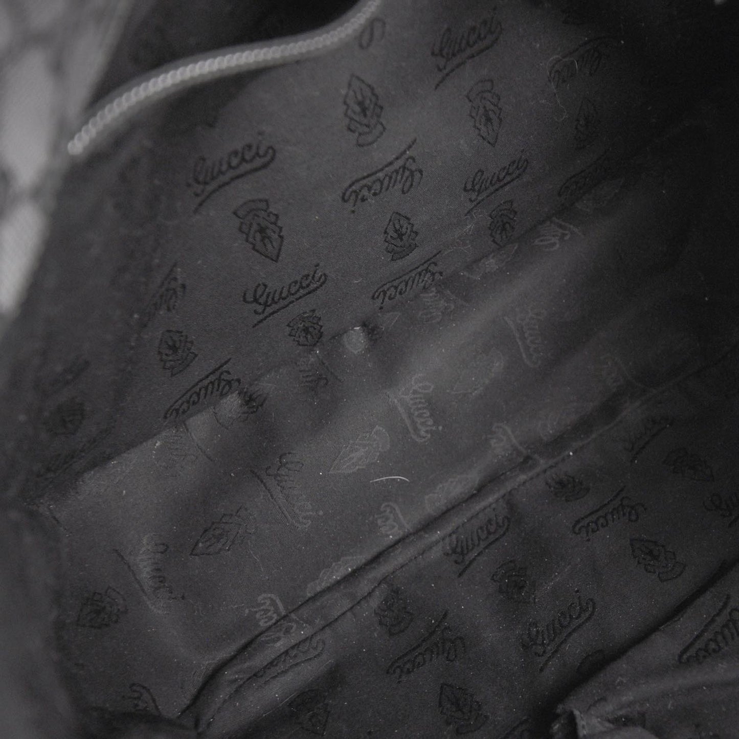 Imprime Monogram Medium Double Buckle Flap Messenger Bag Black