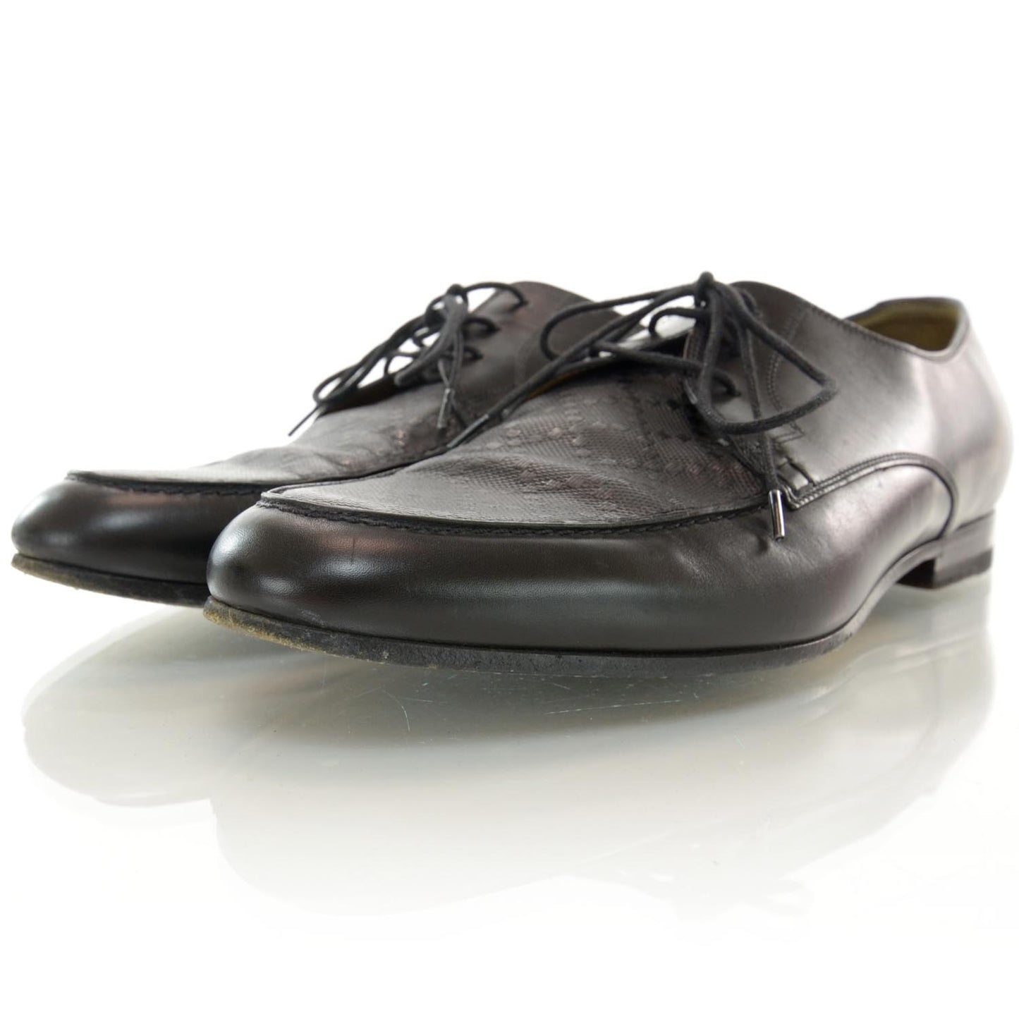 Mens Leather Shoes Black 8