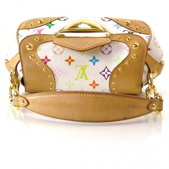 Louis Vuitton Monogram Multicolor Marilyn White 4 of 10