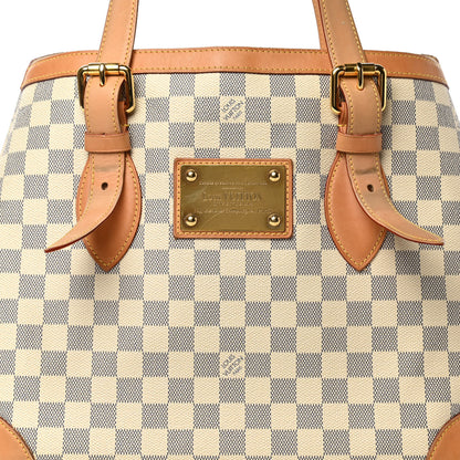 Louis Vuitton Damier Azur Hampstead MM 7 of 21