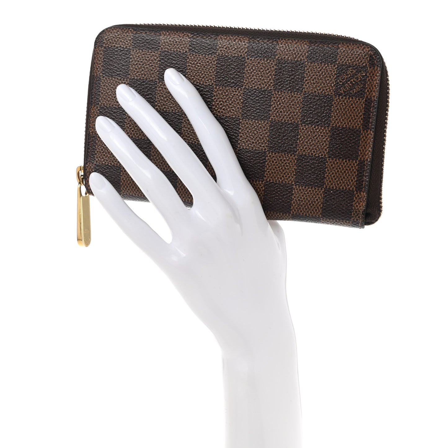 Damier Ebene Zippy Compact Wallet