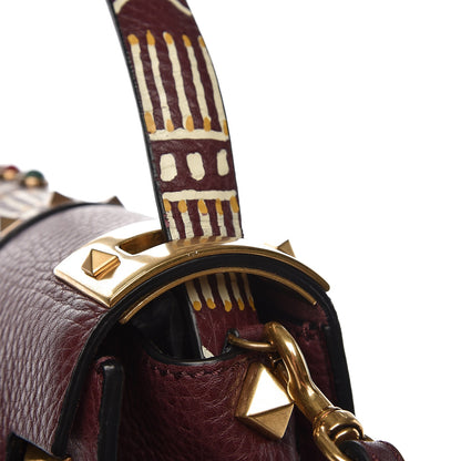 Valentino Garavani Alce Tribal Medium My Rockstud Frame Bag Rubin 7 of 8