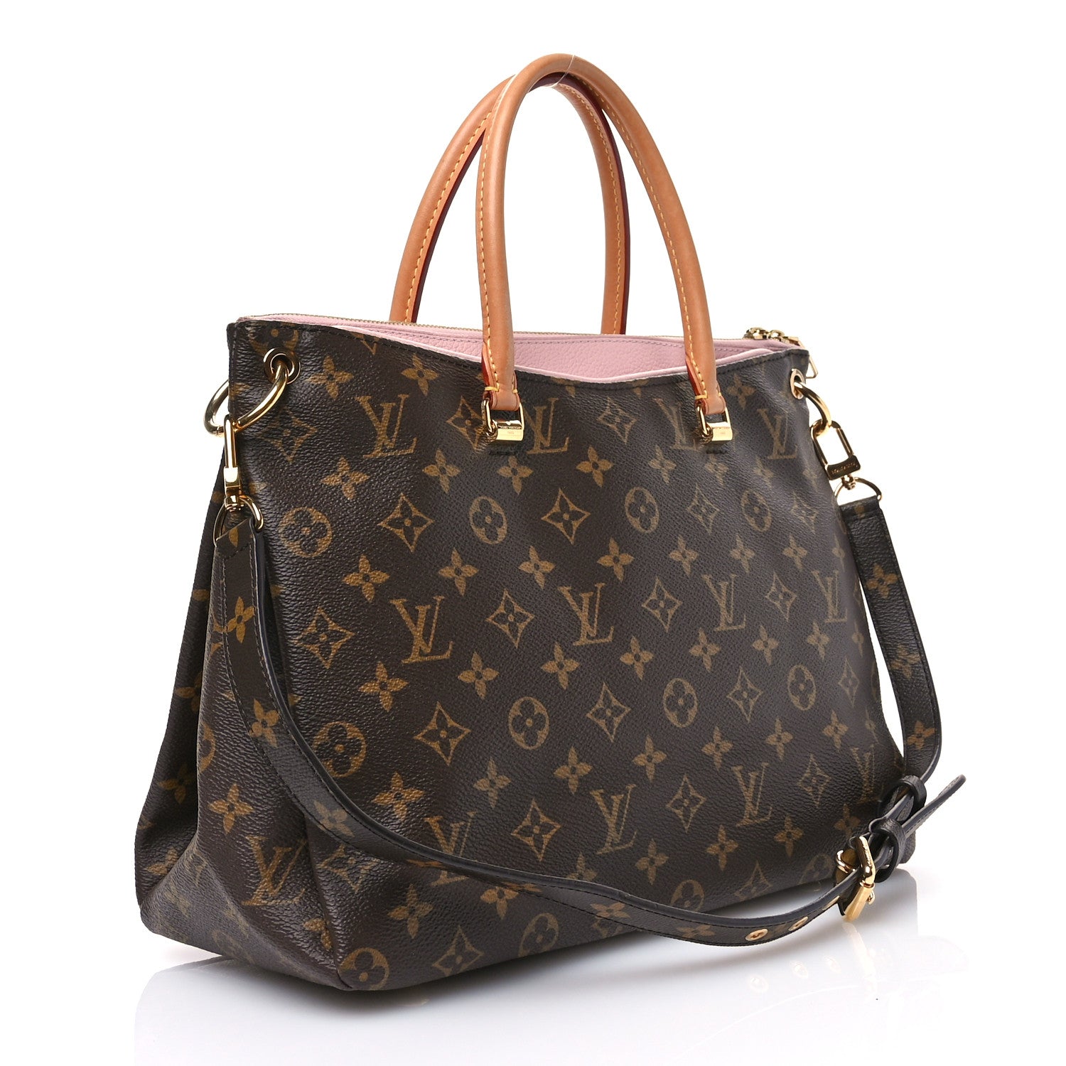 Louis Vuitton Monogram Pallas Rose Ballerine 3 of 10