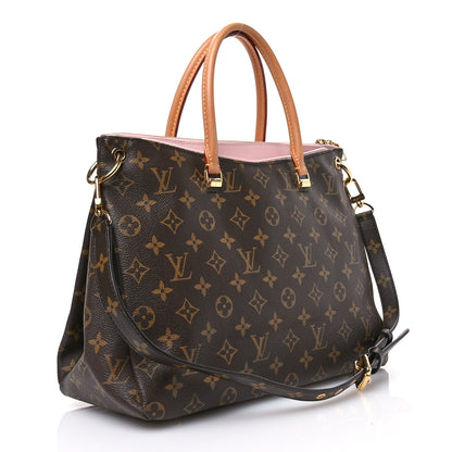 Louis Vuitton Monogram Pallas Rose Ballerine 3 of 10