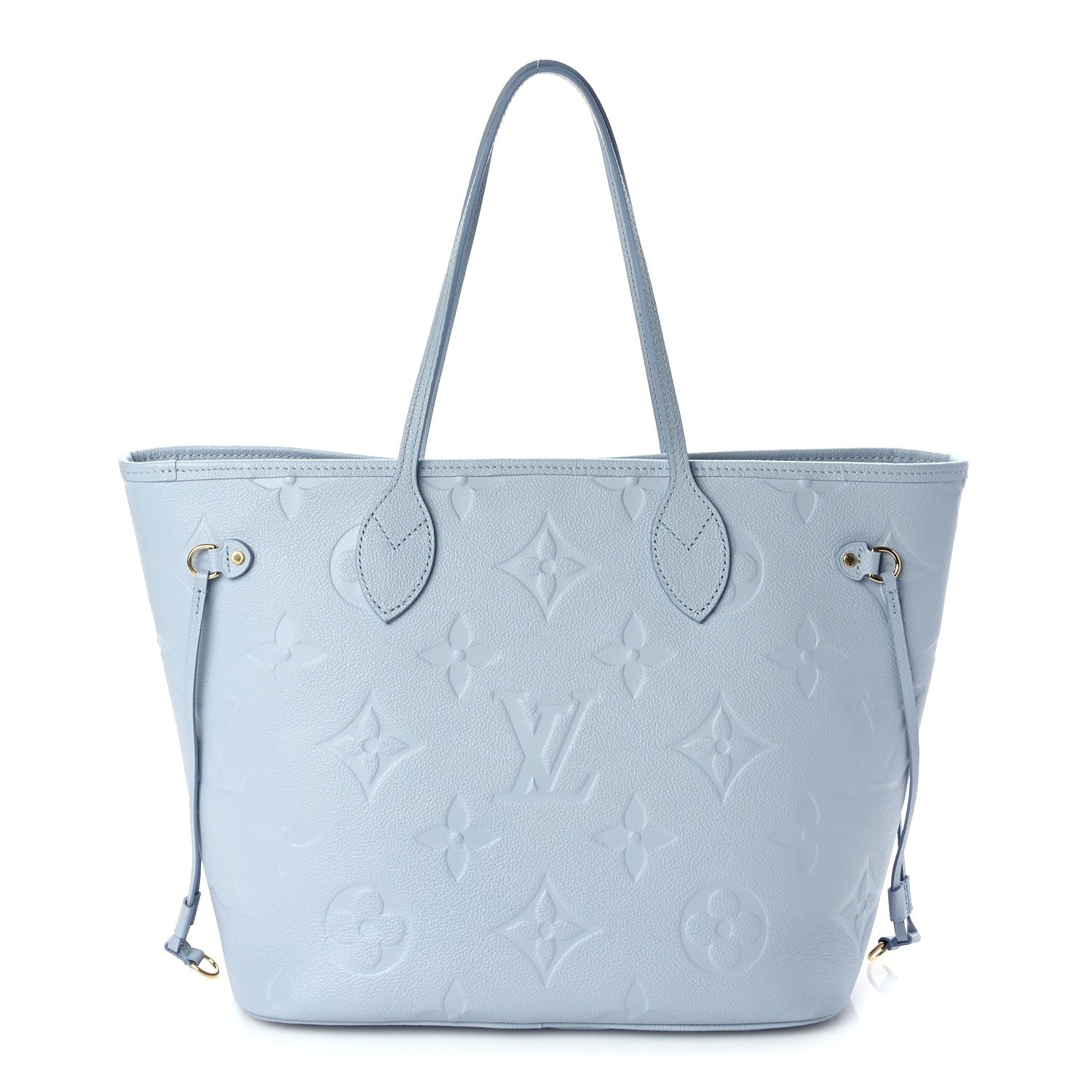 Louis Vuitton Empreinte Monogram Giant Neverfull MM Blue Hour 1 of 9
