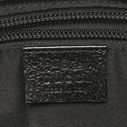 Gucci GG Monogram Small Web Handle Bucket Tote Black 6 of 10