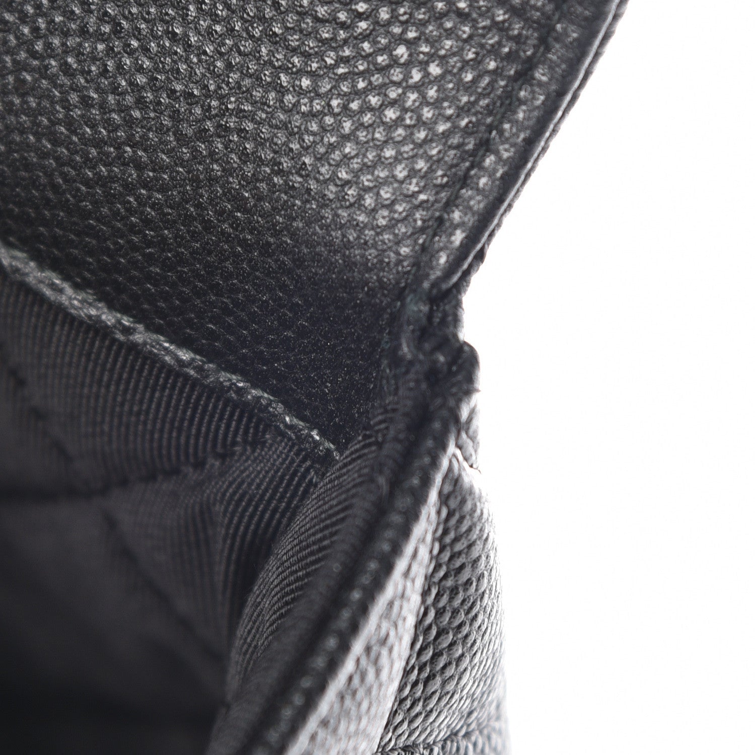 Chanel Caviar Quilted Medium Golden Class Pouch Black 11 of 12