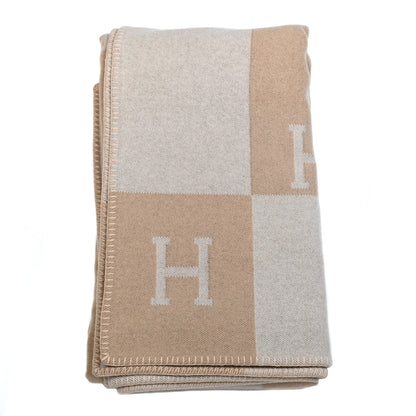 Hermes Wool Cashmere Avalon Blanket Coco Camomille 1 of 4