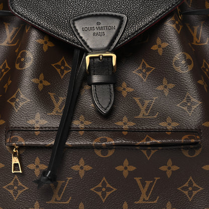 Louis Vuitton Monogram Montsouris PM Black 7 of 9