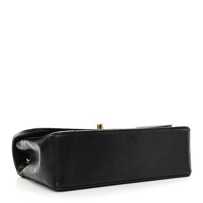 Chanel Lambskin Quilted Medium Single Flap Black 4 of 13