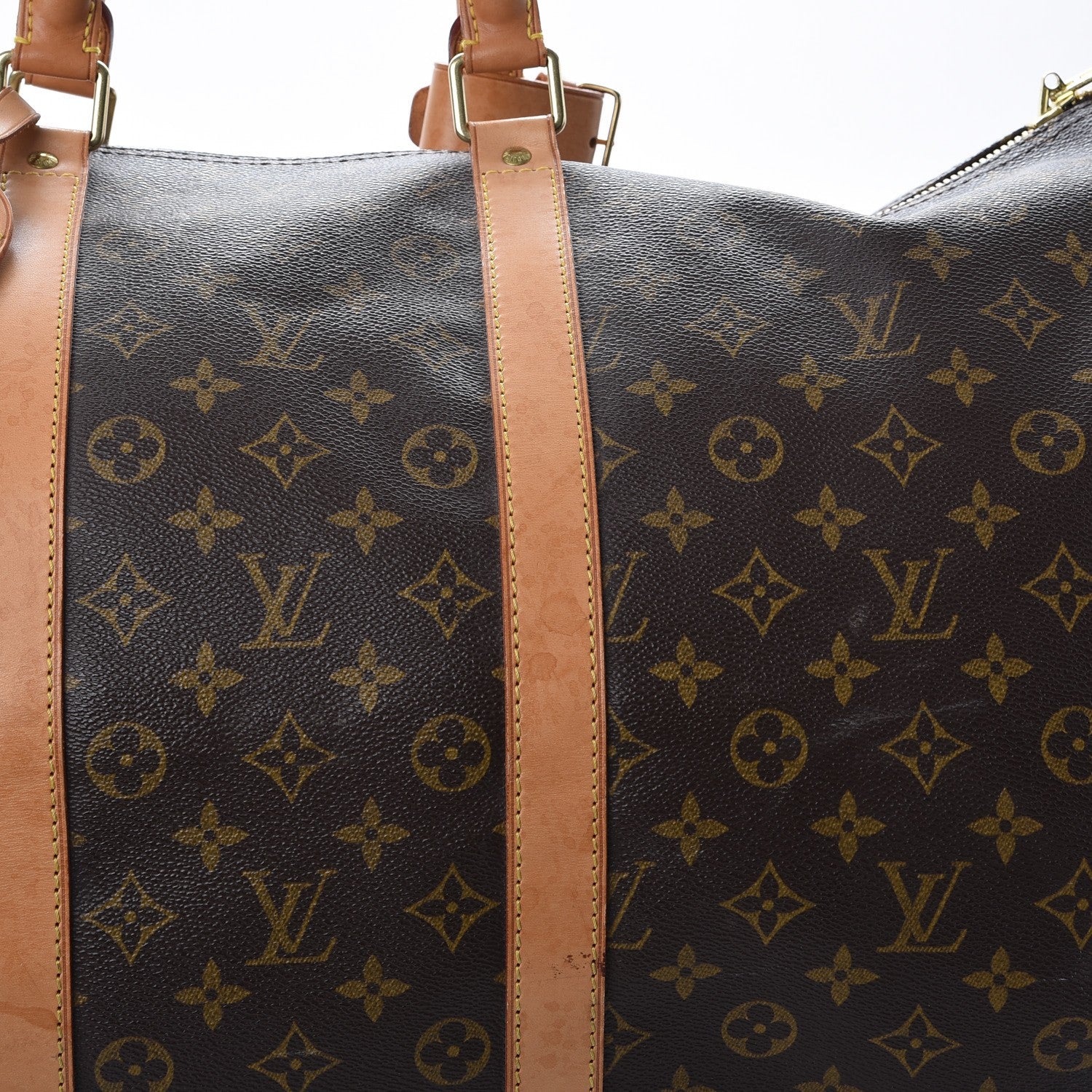 Louis Vuitton Monogram Keepall Bandouliere 55 9 of 14