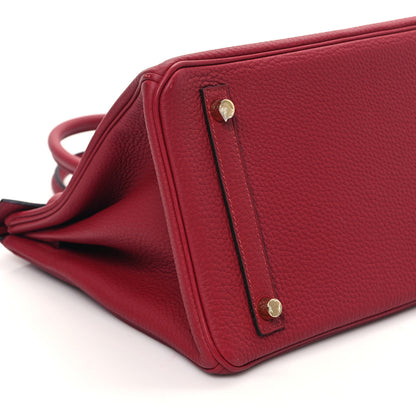 Hermes Togo Birkin 30 Rouge Grenat 9 of 12