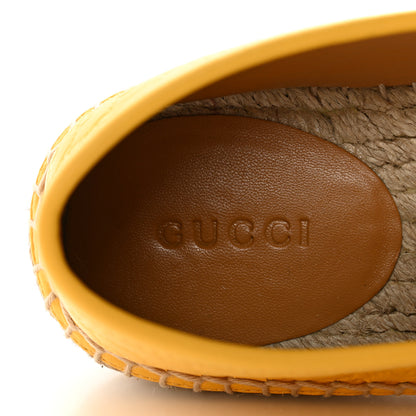 Gucci Microguccissima Soft Espadrilles 37 New Buttercup 7 of 14