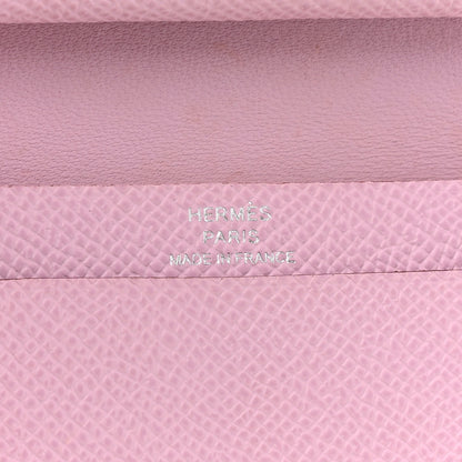 Hermes Epsom Mini Bearn Wallet Mauve Sylvester 8 of 13