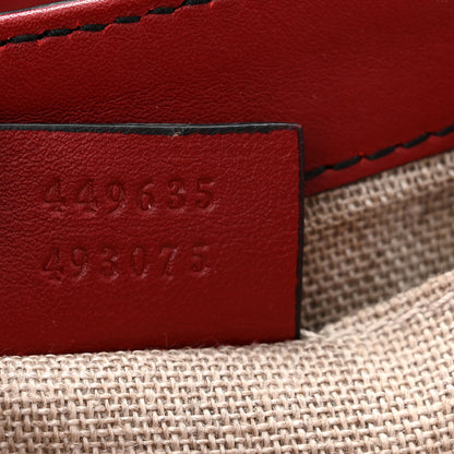 Gucci Microguccissima Medium Emily Chain Shoulder Bag Red 7 of 12