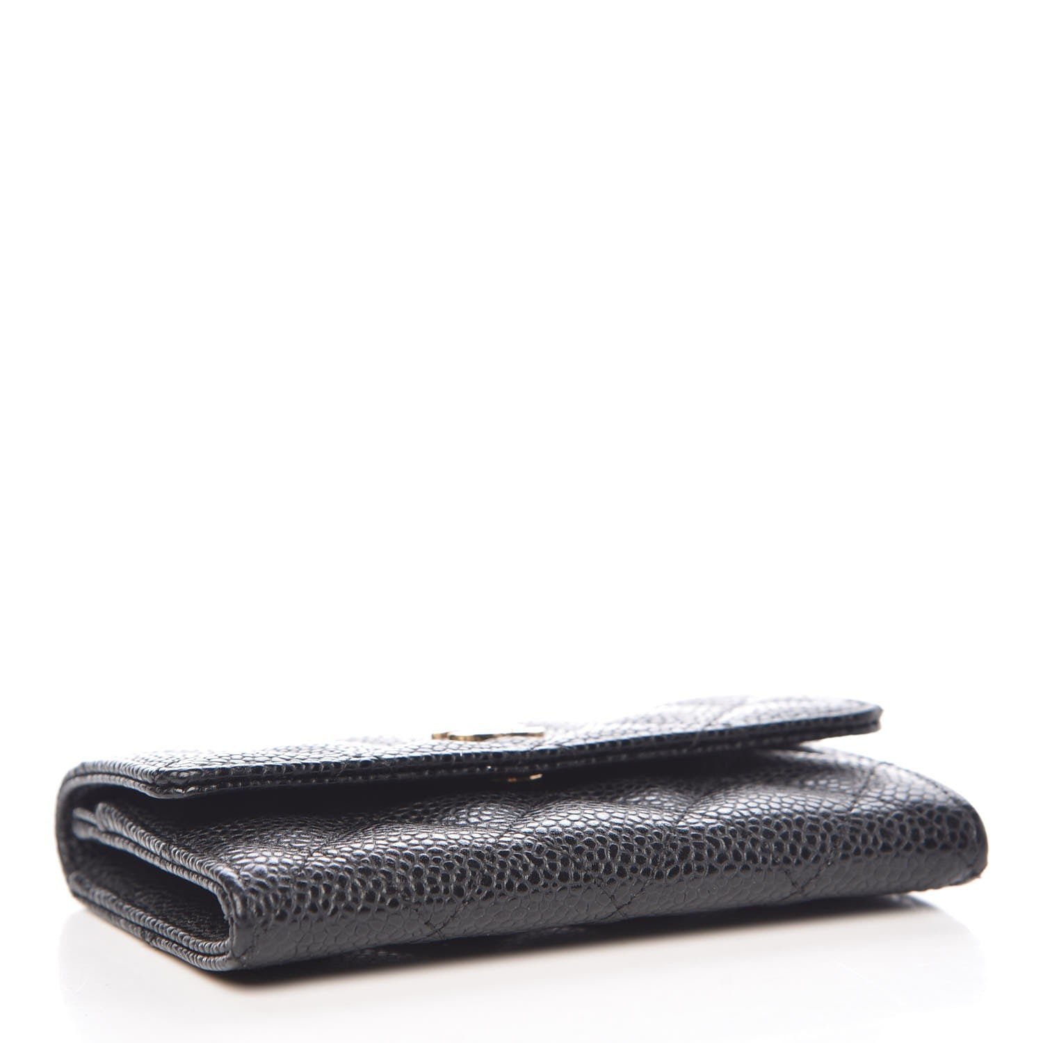 Chanel Caviar Quilted Flap Card Holder Black 3 of 14