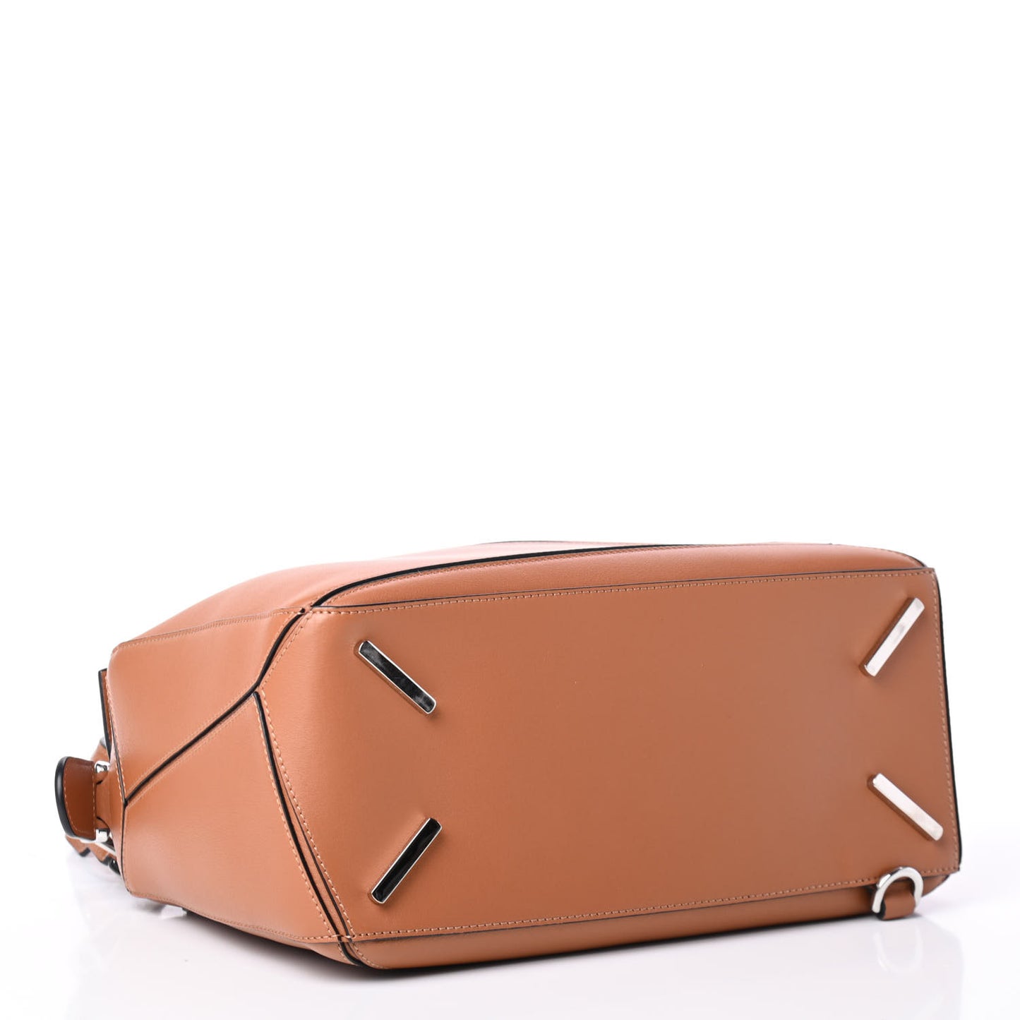 Calfskin Medium Puzzle Bag Tan