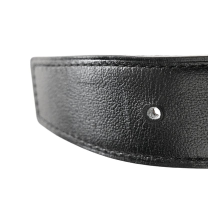 Hermes Box Togo 32mm Belt Strap 85 Black Etain 6 of 7