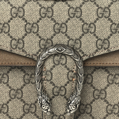Gucci GG Supreme Monogram Mini Dionysus Shoulder Bag  Taupe 4 of 8