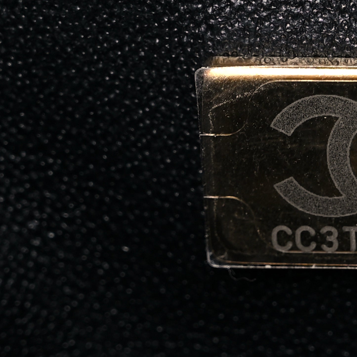 Lambskin Quilted Mini Rectangular Flap Black