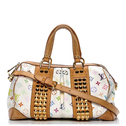 Louis Vuitton Monogram Multicolor Courtney MM White 1 of 14