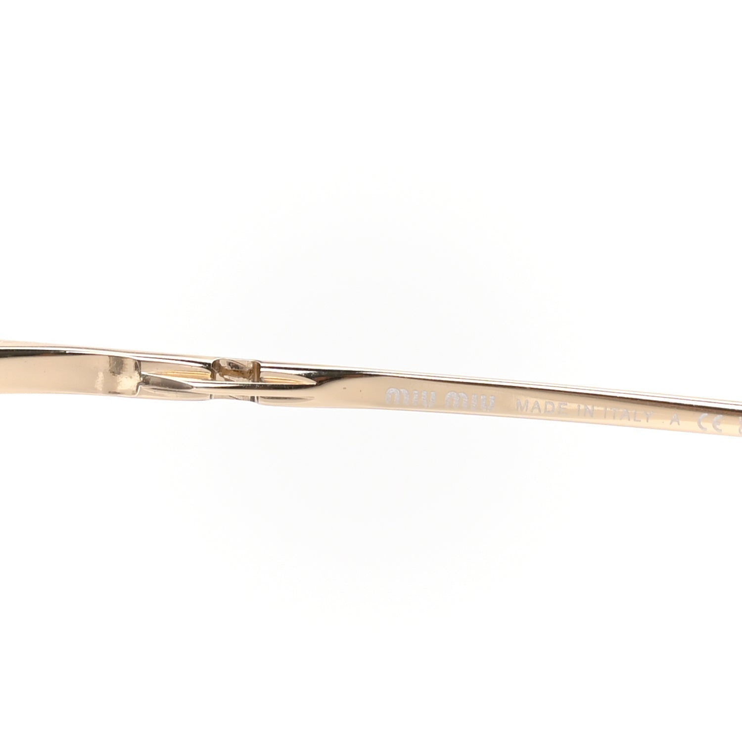 Miu Miu Metal Oval Sunglasses SMU52Y  Tortoise 6 of 7