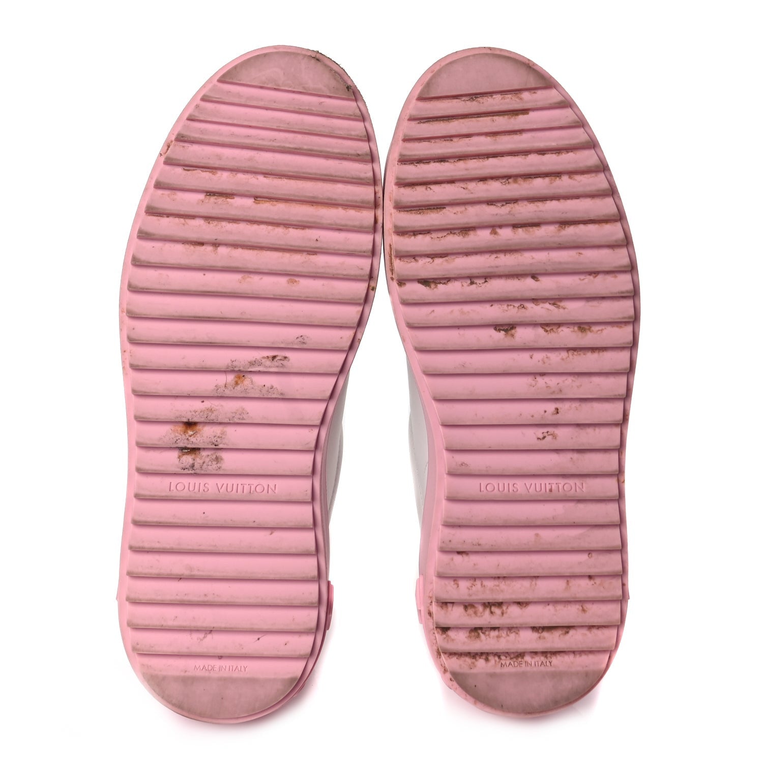 Louis Vuitton Monogram Time Out Sneakers 36 White Pink 5 of 8