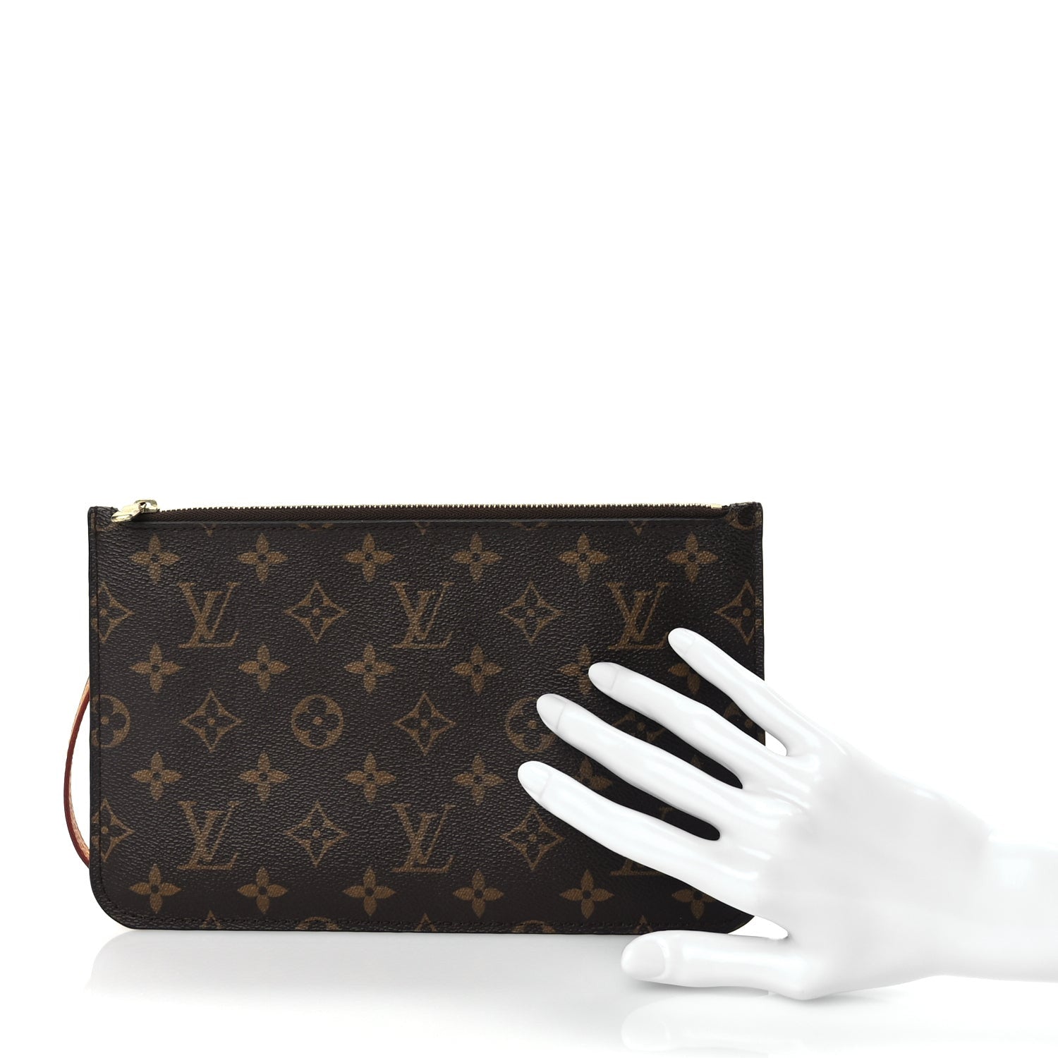 Louis Vuitton Monogram Neverfull MM GM Pochette 2 of 7