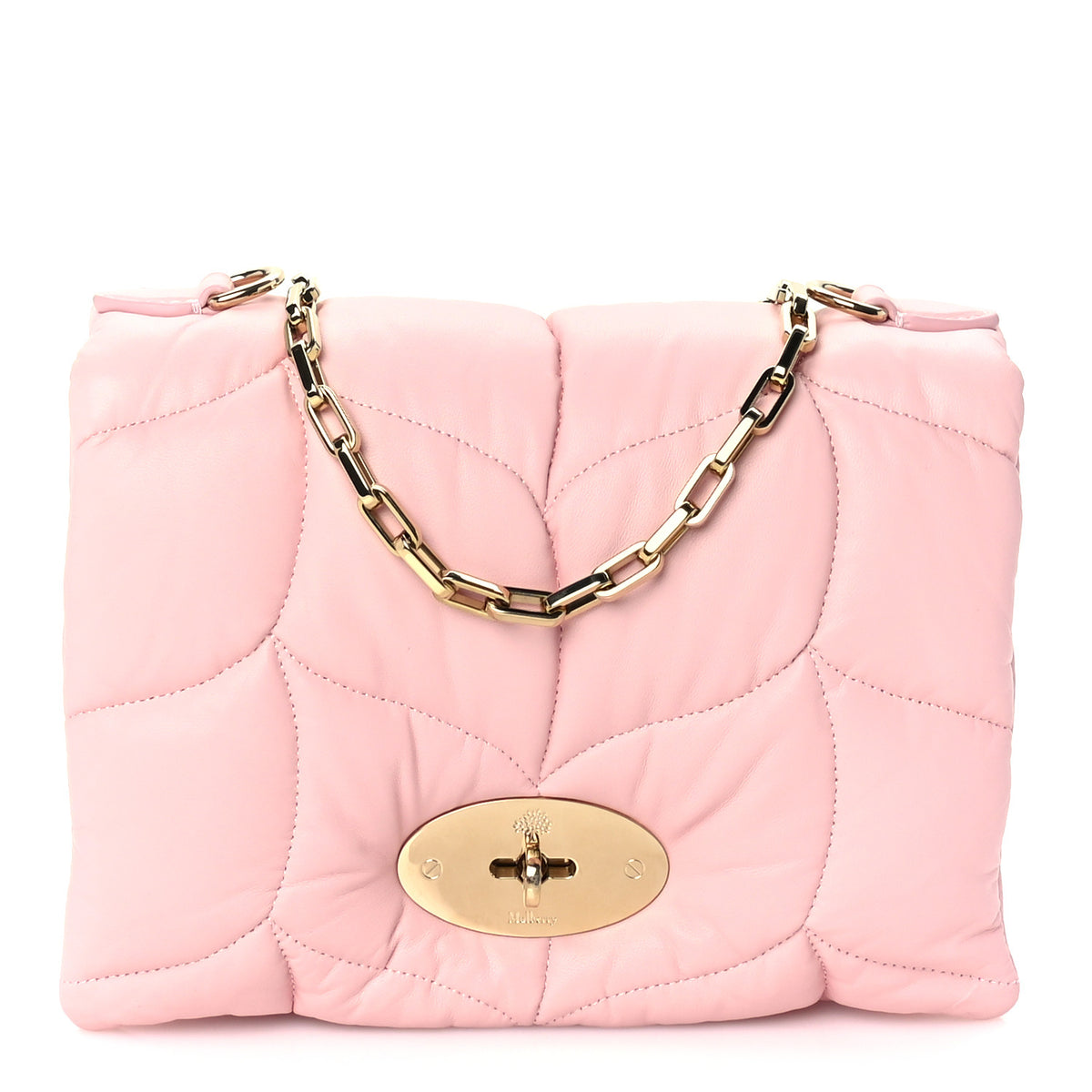 Mulberry Nappa Pillow Quilted Little Softie Bag Pink 2 of 16