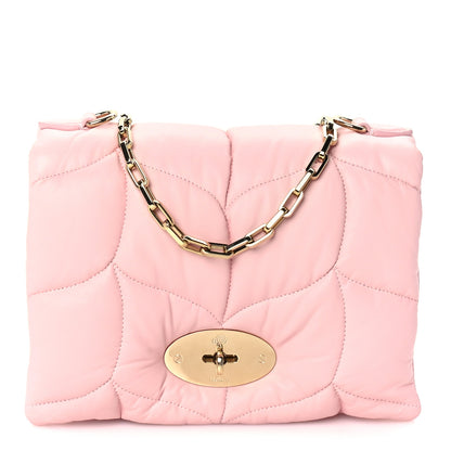 Mulberry Nappa Pillow Quilted Little Softie Bag Pink 2 of 16