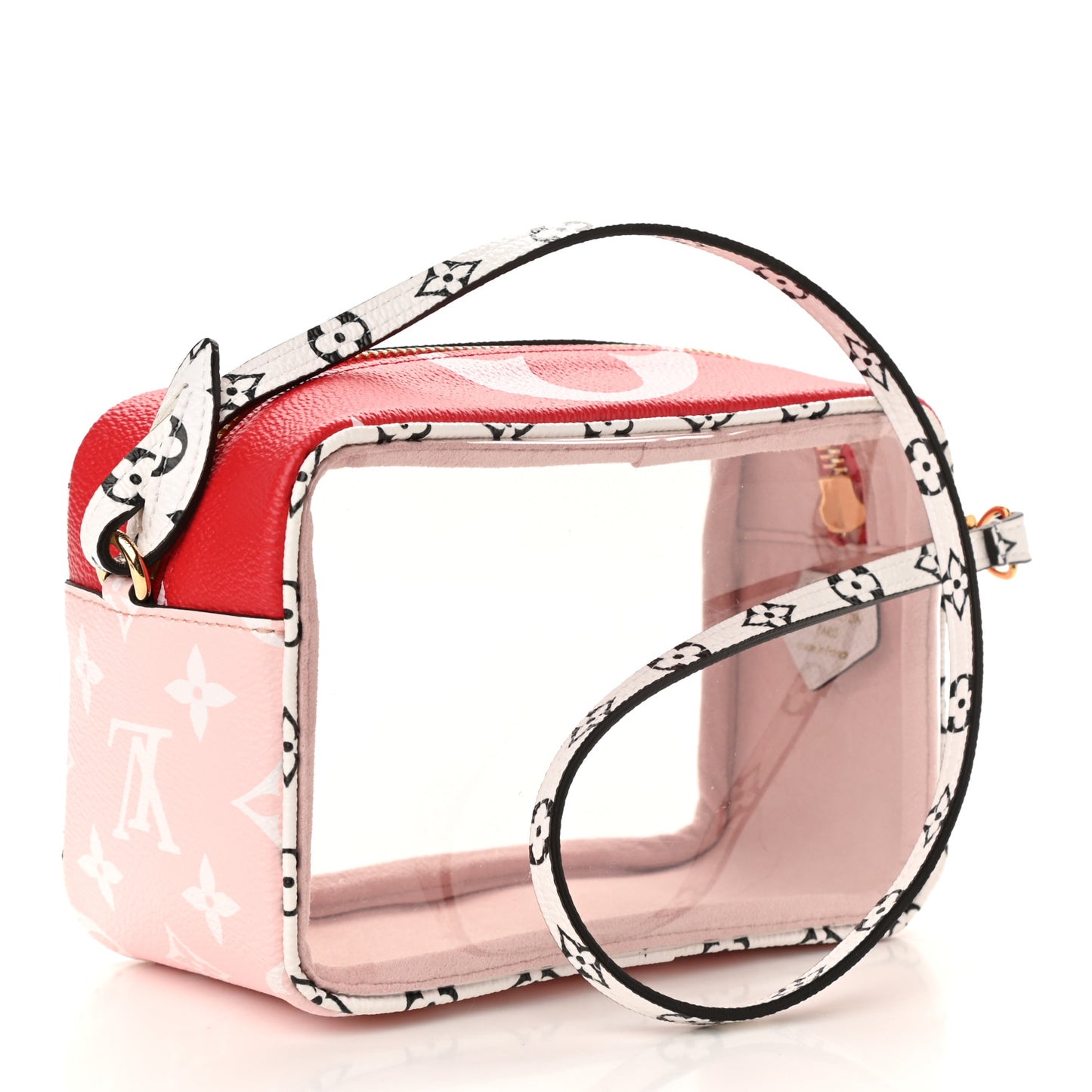 Monogram Giant Beach Pouch Rouge