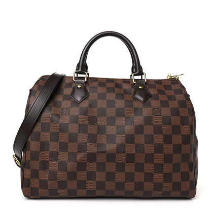 Louis Vuitton Damier Ebene Speedy Bandouliere 30 1 of 9